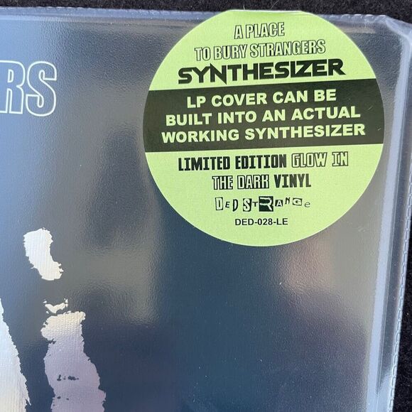 A Place To Bury Strangers – Synthesizer – Green Glow Vinyl, Curcuit Board Jacket - Picture 2 of 3